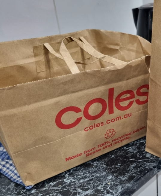 Recycle discount coles bags